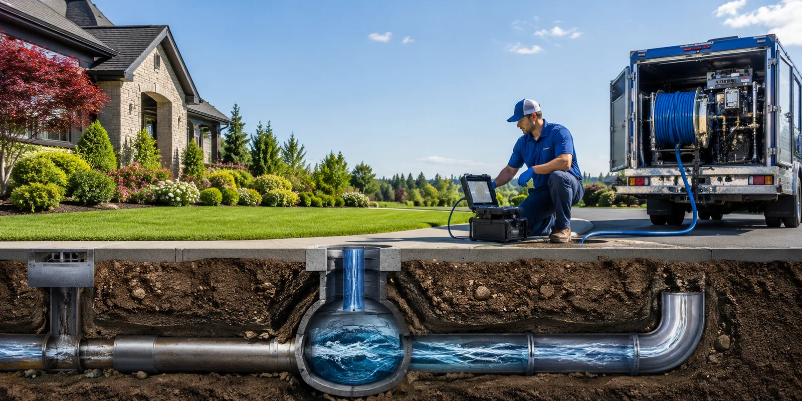 Drainage restoration information for Columbus, TX